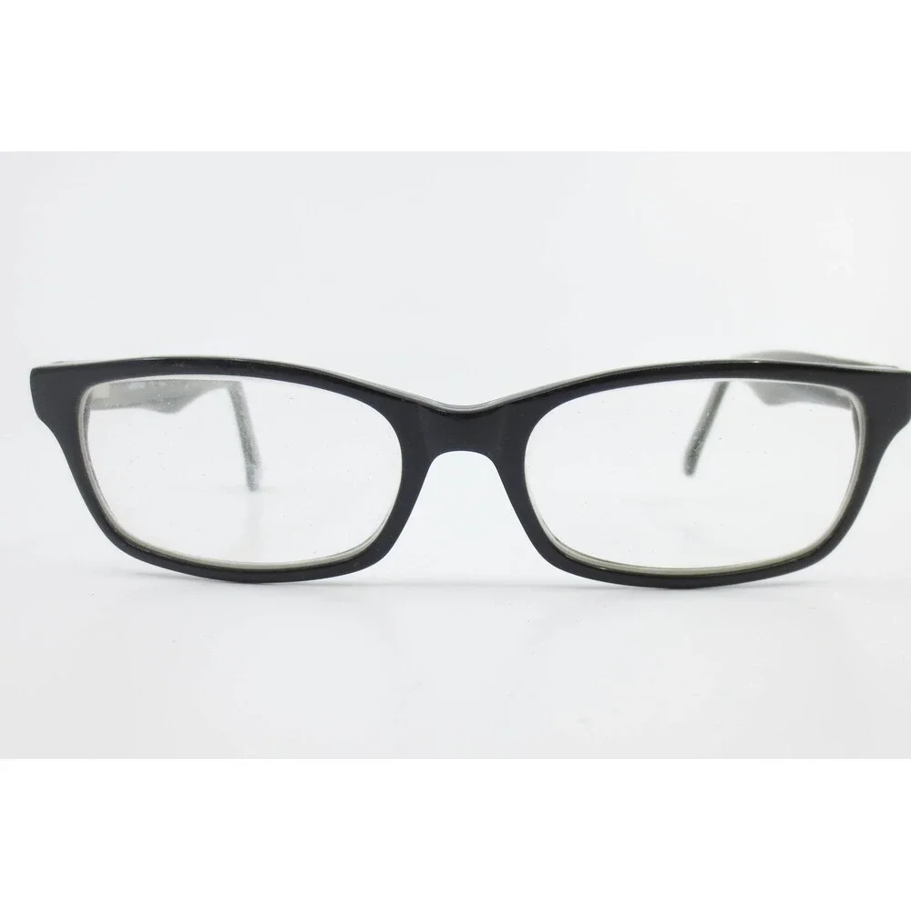 Aristar Charmant AR18641 Eyeglass Frames Black Grey Striped Rectangular 145mm